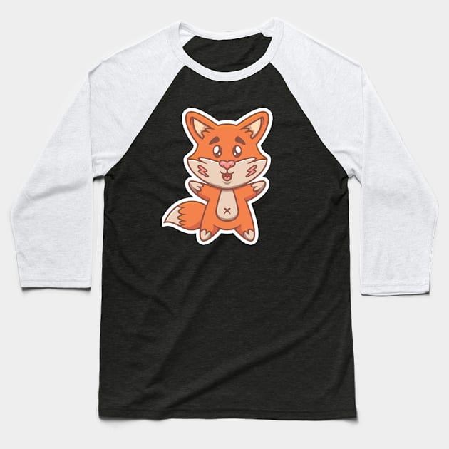 GLADFOXZ Baseball T-Shirt by thesensor